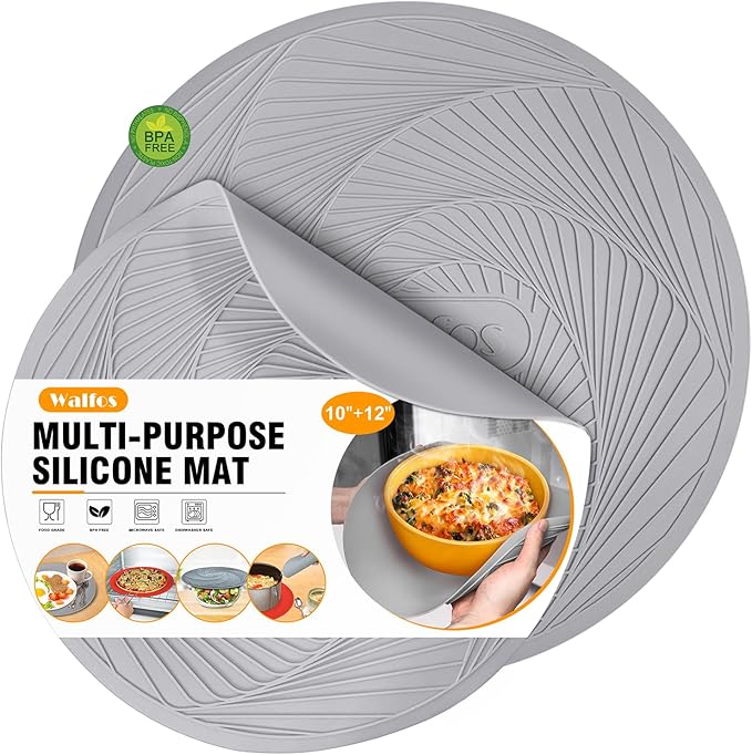 Microwave Mats Grey